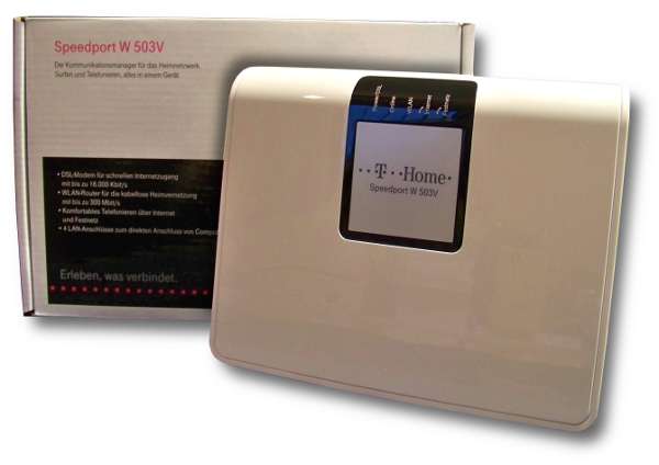 Telekom-DSL-Router Foto Telekom-DSL-Router
